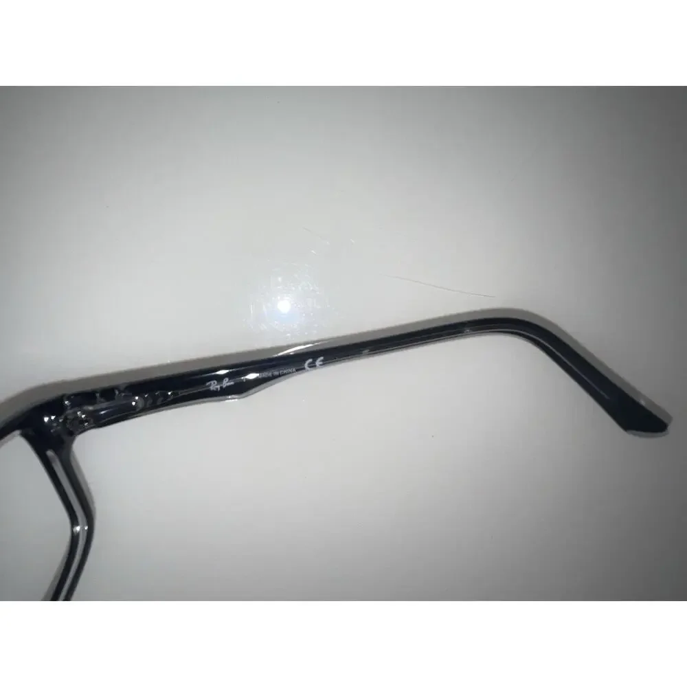 Ray-Ban RB5245 2034 Eyeglasses Black on Transparent frames only W/case 54mm lens
